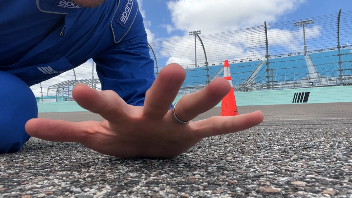 Setting Tire Pressure On A Nascar Track – Clash Miami